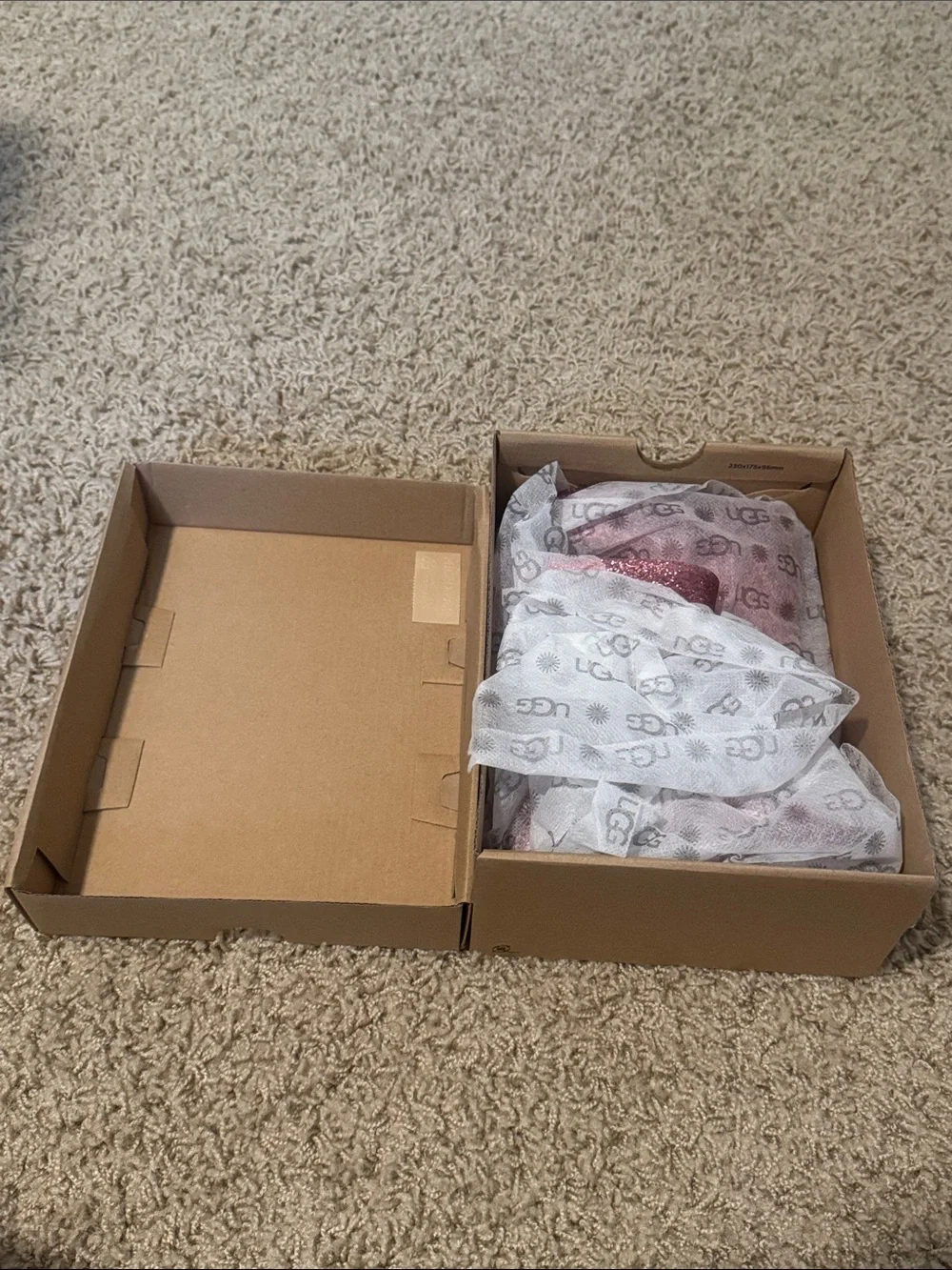 UGG Kids Glitter Pink Rain & Snow Boots